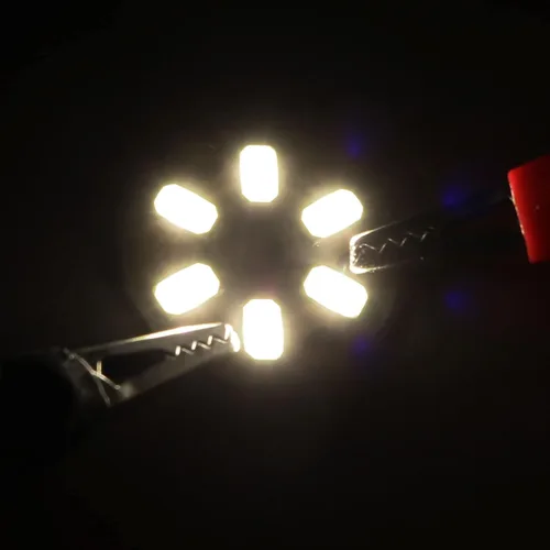 Miniatura 5 de MECCANIXITY COB - Bombilla de chip de luz LED 3W 120lm 4000-4500K 0.906 in 9-11VDC Bombilla de ahorro de energía para foco, reemplazo de reflector