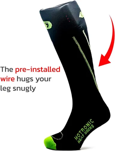 Miniatura 4 de Hotronic Unisex XLP PFI 30 Surround Thin Heat Socks Only Gentle Compression Foot-Warming Heated Cold-Weather Winter Socks