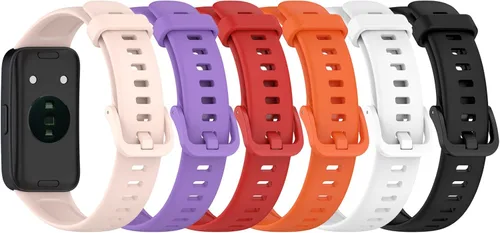 FitTurn Correa de muñeca compatible con Huawei Band 8/9 Smart Watch – Correa deportiva de liberación rápida de repuesto para mujer y hombre Paquete