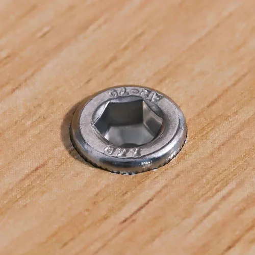 Miniatura 2 de Tornillos de cabeza hueca de 1/4-20 x 1 (30 piezas) Allen Hex Drive, acero inoxidable 18/8 304, rosca completa, acabado brillante, rosca gruesa