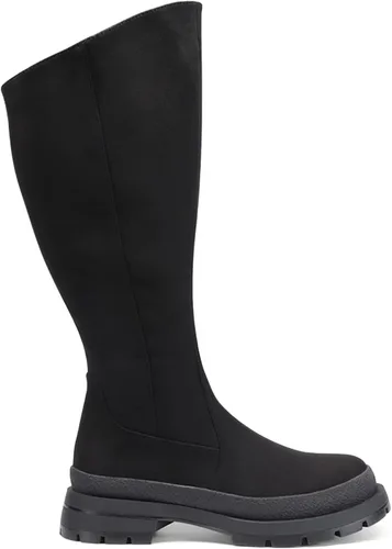 Miniatura 2 de DREAM PAIRS Botas altas hasta la rodilla para mujer, cómodas botas de suela con cremallera lateral para mujer