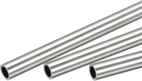 Miniatura 30 de uxcell Tubo de acero inoxidable 316, tubo de 0.118 in OD 0.039 in de espesor de pared de 9.843 in de longitud de 3 piezas