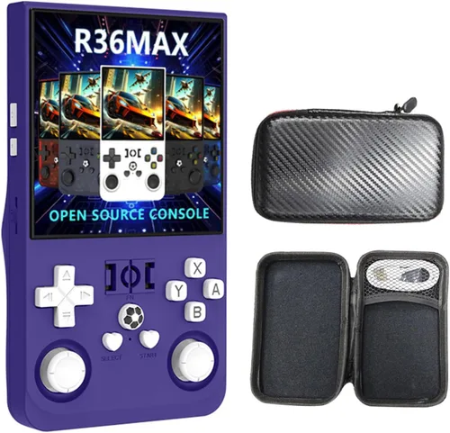 Miniatura 15 de R36MAX 4 pulgadas pantalla reproductor de juegos portátil 64 GB consola de vídeo 4000 mAh batería recargable consola reproductor de vídeo