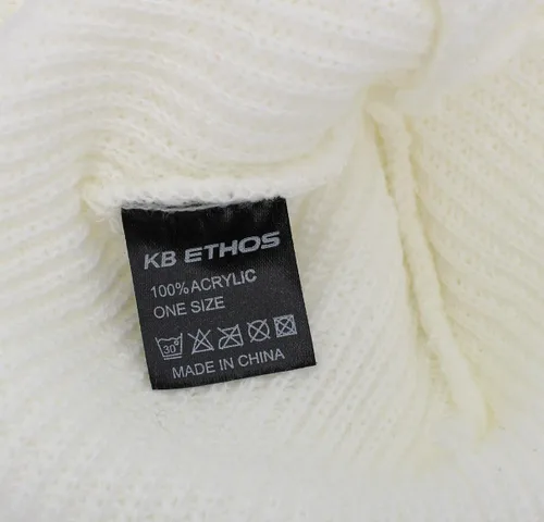Miniatura 110 de KBETHOS Cómoda colección de gorros suaves y holgados de algodón de punto acrílico para invierno, cálido sombrero de esquí holgado unisex varios