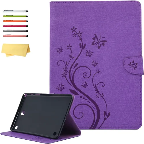 Miniatura 16 de Funda UUcovers para Galaxy Tab A 8.0 con cierre magnético, ajustado, función atril y tarjetero, con función de encendido y apagado automático, 8