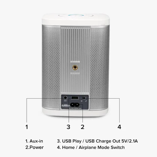 Miniatura 4 de RIVA Altavoz inteligente de alta fidelidad Bluetooth con WiFi de concierto mejorado con Alexa integrado, 6 controladores, 50W, sistema de música