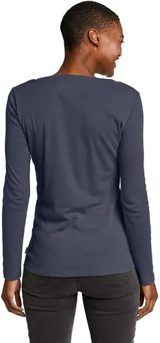 Miniatura 2 de Eddie Bauer Camiseta de manga larga con cuello en V favorita