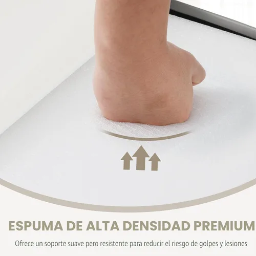 Miniatura 5 de Olakids Juguetes de escalada para niños pequeños, 6 piezas de bloques de espuma para bebés, juego suave con cuero PU, estructura de actividad