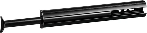 TAG Hardware - Barra de valet de alta calidad para armario extraíble de 14 1/8 pulgadas de largo, color negro
