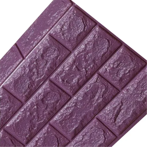 Miniatura 15 de Calcomanías de pared de ladrillo impermeables 3D de 27.56 x 11.81 pulgadas, paneles de pared autoadhesivos de espuma para TV, sala de estar