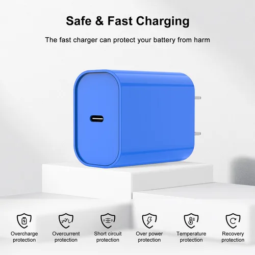 Miniatura 4 de Cargador rápido para iPhone, cable Lightning de carga rápida de 10 pies, para iPhone 14, 13, 12 Pro Max, cargador de carga rápida con bloque