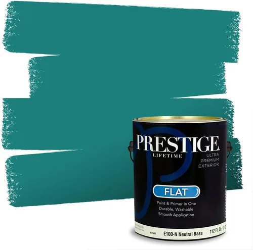 Miniatura 12 de PRESTIGE Pintura interior e imprimación en uno, salpicaduras acuosas, cáscara de huevo, 1 galón