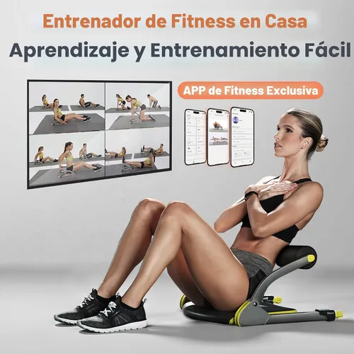Miniatura 8 de Wonder Core Smart, Ab Machine, Ab Workout Equipment, Sit Up Machine & Exercise Equipment, Ab Crunch Machine for Stomach Workout, Ab Core Trainer