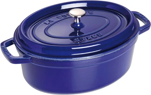 Miniatura 14 de STAUB Cocotte oval 33cm al basilico Albahaca