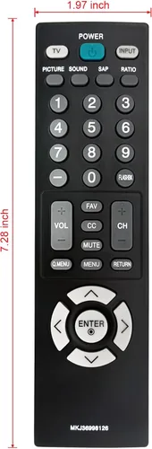 Miniatura 4 de MKJ36998105 Reemplazo remoto para LG LCD TV 26LG30-UA 19LG31 22LG31 37LG30 2630 22LG30 26LG30 22LF10 19LF10C 19LF10 19LG30 19LG3 1 22LG30 22LG31