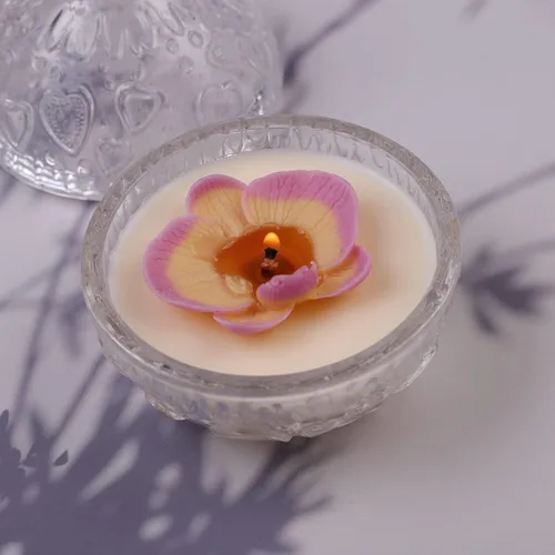 Miniatura 3 de Phalaenopsis - Molde de resina perfumada para velas – Moldes de silicona de fundición de resina para decoración del hogar y fabricación de velas