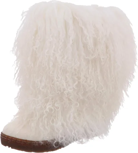 BEARPAW Women's Boetis Women's Boot Natural Fur Women's Slip On Boot Comfortable Winter Boot Multiple Colors & Sizes