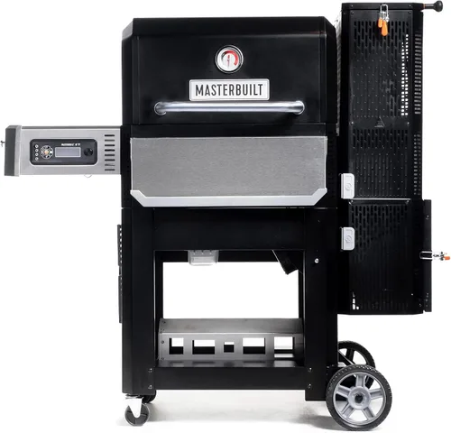 Miniatura 2 de Masterbuilt Gravity Series 800 - Plancha digital de carbón, parrilla y ahumador + carbón Masterbuilt Lump (16 libras)