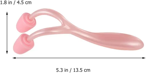 Miniatura 2 de 2 unids masajeador de rodillo facial de silicona para enderezar la nariz corrector anti-envejecimiento piel apriete herramienta de belleza para spa