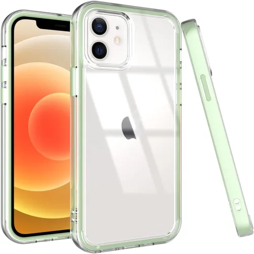 Miniatura 38 de Puxicu Funda acrílica 2 en 1 para iPhone 11 Pro, antiamarilleo, protección de grado militar, funda delgada a prueba de caídas para iPhone 11 Pro