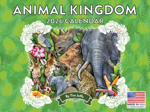 Miniatura 64 de Calendario alpaca 2026, calendario mensual de pared de 12 meses Hecho en Estados Unidos.