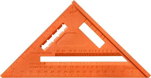Miniatura 3 de Johnson Level & Tool RAS-70B-ORAN Escuadra de Viga Structo-Cast, 7", Naranja, 1 Escuadra