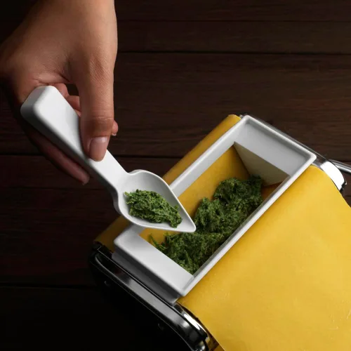Miniatura 3 de MARCATO Made in Italy Multipast - Juego de regalo de 4 piezas para hacer pasta. Incluye máquina clásica Atlas 150 para pasta + raviolis + espaguetis