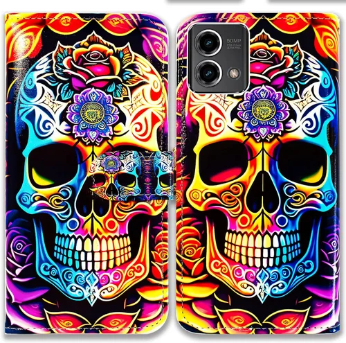Miniatura 9 de Bcov Funda para Moto G Stylus 5G 2023, funda de piel con tapa y ranura para tarjetas y soporte para Motorola Moto G Stylus 5G 2023