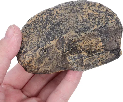 Miniatura 5 de Holibanna Ocultador de llaves de roca falsa seguro para jardín al aire libre – Piedra falsa – Parece piedra real – Oculta una llave exterior en roca
