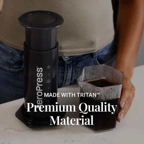 Miniatura 3 de AeroPress Jarra para cafetera, capacidad de 20 oz (20.3 fl oz), jarra de café irrompible, ideal para prensas originales, transparentes y XL, diseño