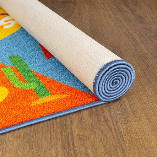 Miniatura 7 de KC Cubs 8x10 Mapa de Estados Unidos de EE. UU. Alfombra de Coches de Juguete para Carretera – Alfombra de Juego Educativa para Niños, Pequeñines