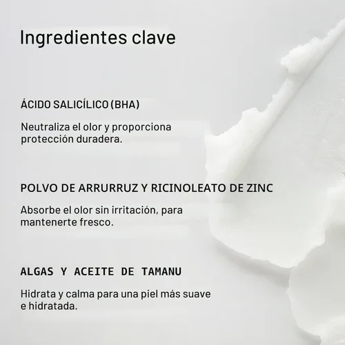 Miniatura 3 de PHLUR Father Figure Desodorante natural – 48 horas de protección contra olores sin bicarbonato de sodio y sin aluminio – Ácido salicílico, polvo