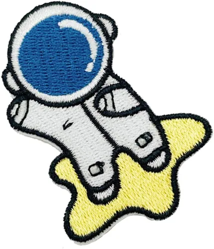 Miniatura 7 de Parches bordados para planchar, parche con apliques de tierra en caja, insignia de aventura, emblema para coser, accesorios de bricolaje