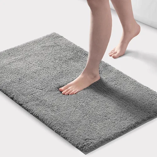 Miniatura 29 de Madison Park Marshmallow - Alfombra de baño antideslizante, de felpa lujosa, absorbente, de secado rápido, diseño de spa, decoración de baño, 20 x