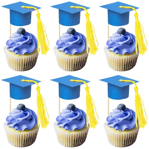 Miniatura 14 de Gyufise 1 decoración de pastel So Proud of You Black Glitter 2026 Decoración de pastel de fiesta de graduación You Did It, decoración de pastel
