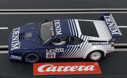Miniatura 2 de Carrera 27627 BMW M1 Procar No. 81 Escala 1:32 Ranura analógica Coche Carreras Vehículo Evolución Ranura Carreras de coches