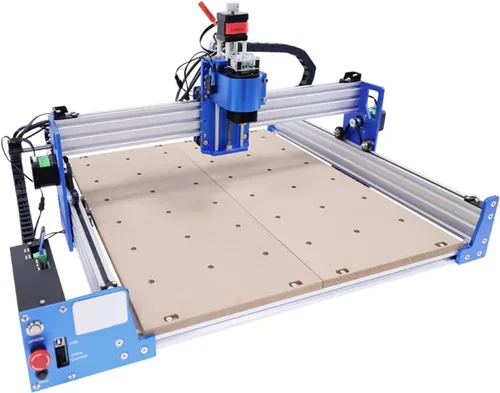 Máquina de enrutador CNC, kit de máquina CNC Pro, mini kit de enrutador CNC de bricolaje, máquina de grabado, para madera, metal, acrílico, MDF,