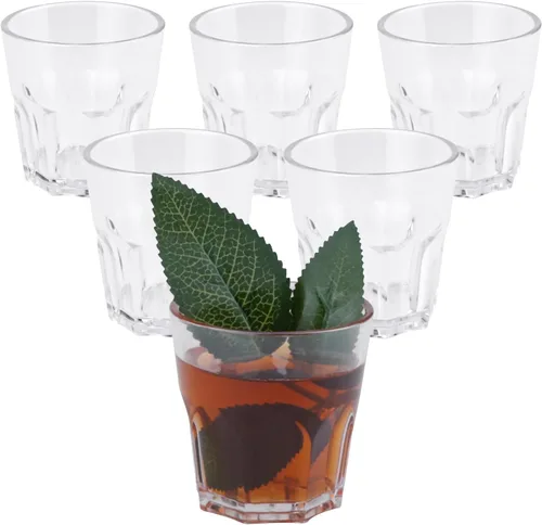 Miniatura 11 de Juego de 12 vasos de plástico irrompibles, vasos de plástico acrílico, reutilizables para niños, cocina, picnic, fiesta, jugo, whisky, vino
