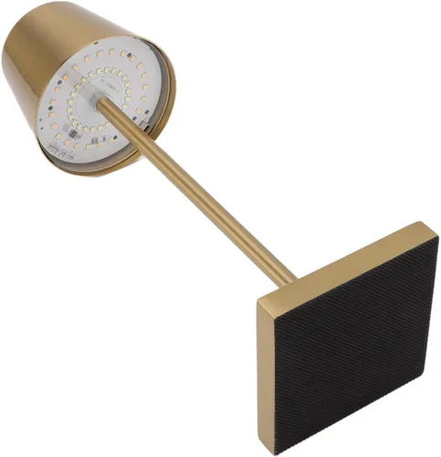 Miniatura 7 de Haofy Lámpara de mesa LED inalámbrica, lámpara de escritorio táctil, moderna, simple, recargable, de alto brillo, regulable, interruptor táctil, luz