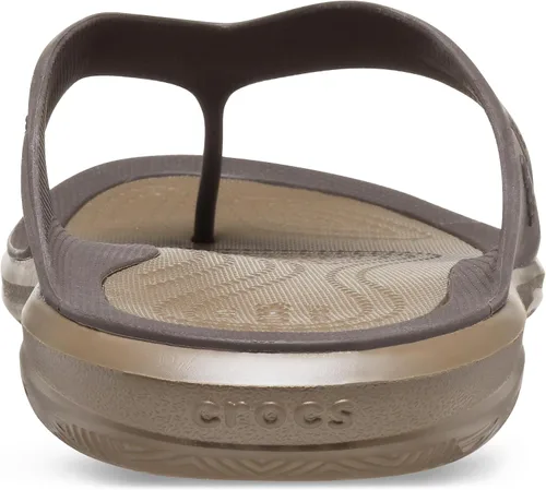 Miniatura 3 de Crocs Swiftwater Wave Flip Flops zapatos de hombre para la hora del baño.