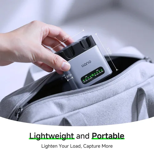 Miniatura 8 de llano Paquete de 2 baterías LP-E6NH de 2400 mAh y cargador rápido de 20 W de doble ranura para cámara Canon EOS R5/R6/R7 Mark II, 5D/6D/7D Mark