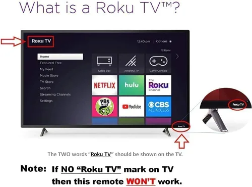 Miniatura 2 de Mando a distancia original de Amaz247 Hisense Roku TV para todos los televisores integrados Hisense Roku