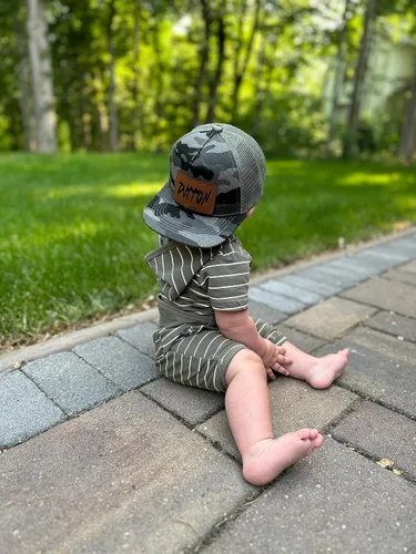 Miniatura 2 de Sombrero personalizado para bebé, sombreros de bebé personalizados para niños y niños, gorra de camionero personalizada, gorra de béisbol para bebé