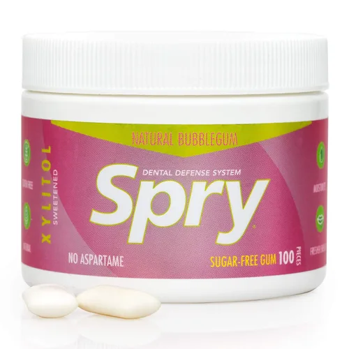 Miniatura 24 de Chicle Spry de xilitol, sabor natural, 100
