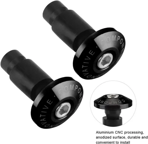Miniatura 5 de Fydun Tapón deslizante para manillar de motocicleta para Racing ATV Offroad 0.866 in 7/8inch (negro)