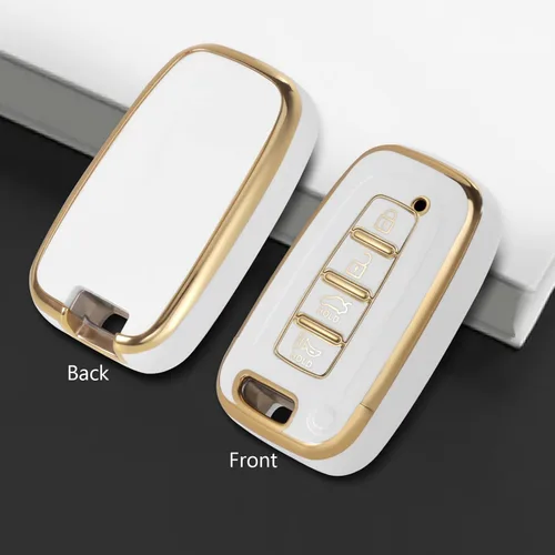 Miniatura 4 de Funda protectora de TPU para llavero inteligente compatible con Hyundai Azera Elantra GT EQUUS Genesis Coupe Santa FE Sonata Tucson Veloster KIA