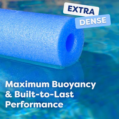 Miniatura 4 de In The Swim Fideos de piscina – Fideos de espuma grandes suaves para mayor flotabilidad – Dispositivo de entrenamiento flotante, ayuda para Azul