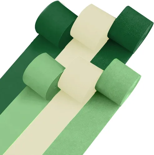 Miniatura 11 de 12 rollos de serpentinas de arcoíris únicos, paquete de 12 rollos de papel crepé arcoíris únicos de 984 pies para decoraciones de fiestas, Multicolor