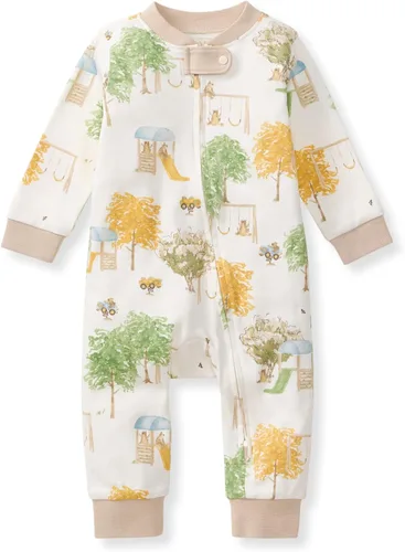 Miniatura 31 de Burt's Bees Baby - Pijama de una pieza para bebé, mameluco para dormir y jugar, algodón 100% orgánico, cremallera frontal
