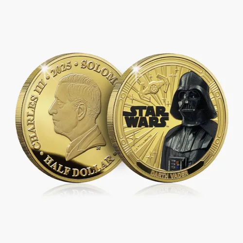 Miniatura 7 de FANTASY CLUB Colección oficial de monedas de la trilogía original de Star Wars Juego premium de 6 monedas Edición limitada certificada
